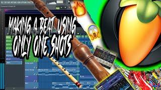 Making A Beat Only Using One Shots | Making A Beat In FL Studio Tutorial