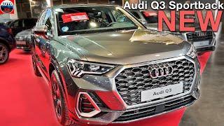 All NEW Audi Q3 Sportback 2024 - Visual REVIEW, exterior & interior, Trunk Size