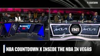 Inside The NBA joins NBA Countdown in Las Vegas at the NBA Cup 