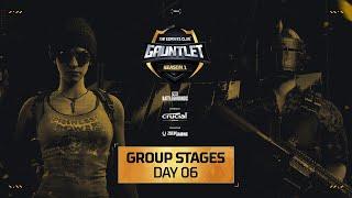 TEC GAUNTLET SEASON 1 - PUBG BATTLEGROUNDS | GROUP STAGES | DAY 6