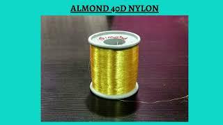 40D NYLON ZARI THREAD AVAILABLE