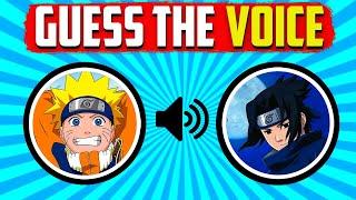 Guess NARUTO Characters by Their VOICE | Naruto Quiz