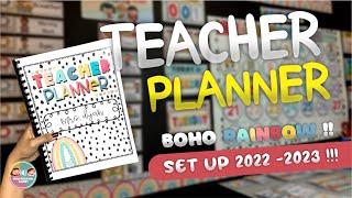 How to make a Teacher Planner Set Up 2022-2023 | DIY Planner For School