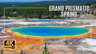 Grand Prismatic Spring at Midway Geyser Basin | Yellowstone National Park