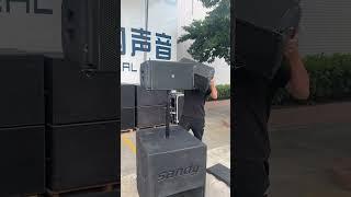 WhatsApp+86 18902557150# Single 18-inch#Active#Line Array Speaker System#Sandy
