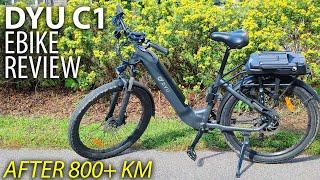 E-bike DYU C1 Review after 800+km