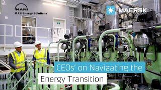 Maersk and MAN Energy Solutions CEOs' on navigating the energy transition