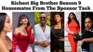 Richest Housemate Mate From The Sponsor Task Done In Big Brother House KellyRay Victoria Wann#bbn