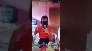 Tasyah tiktok depan cermin