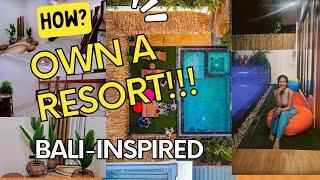 OWN A RESORT LIKE THIS!!⎮JOYCE YEO