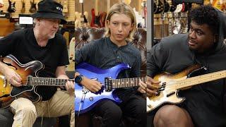 10-years-old Saxon Weiss playing with Clark Sims & Nick Dias at Norman's Rare Guitars