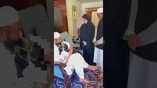 Jr tariq jamil meeting senior molana @tariqjamilofficial #anassaiyad #sanakhanvlogs