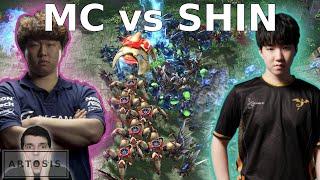 MC vs Shin - New Gamemode! - (SC1 P vs SC2 Z)