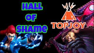 TOPJOYS HALL OF SHAME Scams, illegal practices and contempt for the players Street Fighter Duel