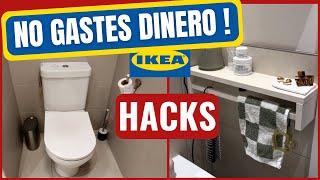 IKEA |TRUCOS GENIALES PARA CUARTOS DE BAÑO CON POCO  DINERO  |GENIUS HACKS#ikeahack