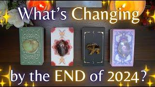 What’s CHANGING by the END OF 2024?  Detailed Pick a Card Tarot Reading 