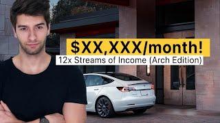 How I Built 12 Streams Of Income By 28 (Architectural Side Hustles)