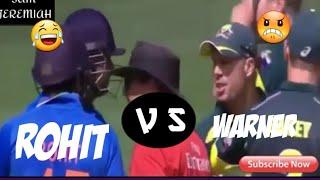 ROHIT SHARMA VS DAVID WARNER || FIGHT || FEAT...... PIRATES OF CARRIBEAN || SAM JEREMIAH || VS ||