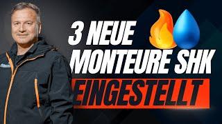 3 Monteure SHK in 30 Tagen eingestellt - Erfahrung mit Candidate Flow® GmbH