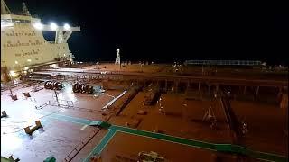 STS with super Tanker Ship