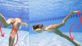 How to make Flutter Kick Underwater | Aqua Girls