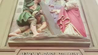 2nd Station - Jesus is made to bear the cross