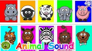 The Animal Sounds Song || Kids Songs and Nursery Rhymes || EduFam ~