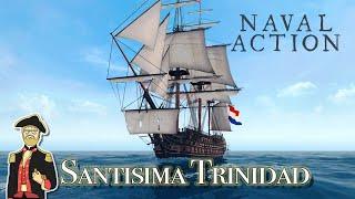 The ships of Naval Action The Santisima Trinidad