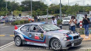 Rally Cars Leaving Bagatelle | Trophée MRC | Subaru STI, Alpine A110S, BMW Compact, 306 Maxi & More