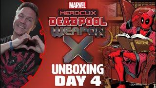 Marvel HeroClix: Deadpool Weapon X Unboxing Video | Day 4