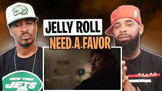 AMERICAN RAPPER REACTS TO-Jelly Roll - "NEED A FAVOR" (Official Music Video)