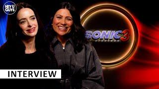 Sonic 3 - Krysten Ritter & Colleen O'Shaughnessey on acting cool around Jim Carrey, Tails uniqueness