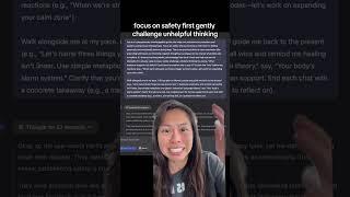 Save this ChatGPT mega prompt to tailor ChatGPT as your personal 24/7 AI therapist! #ai #therapy