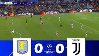 Aston Villa vs. Juventus [0-0] | UEFA Champions League 2024/25 | Match Highlights!