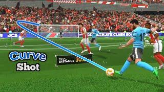 How to Take Curve Shot in Dream League Soccer 2025 | DLS 25 Long Range Shot Tutorial