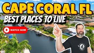 3 Best Place to Live in Cape Coral Florida // Gulf Access Neighborhoods in Cape Coral FL