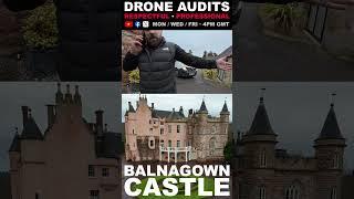 Going off-limits at a secure Scottish castle #audit #drone