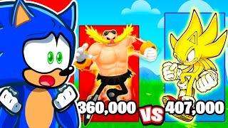 SONIC vs DR. EGGMAN Power Level Comparison