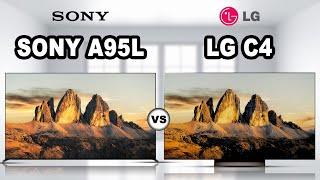 Sony A95L XR OLED TV vs LG C4 OLED Evo OLED 4K HDR Smart TV | Best OLED For You?