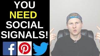 Why You MUST Use Social Signals As Part Of Your SEO Strategy To Rank on Page 1 Google