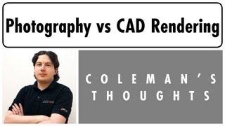 Photography vs CAD Rendering in Product Design