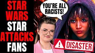 The Acolyte Star SLAMS Star Wars Fans As RACIST In CRINGE Music Video! | Disney Star Wars FAIL