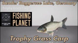 Fishing Planet Trophy Grass Carp Sander Baggersee Lake Germany Guide