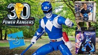 DAVID YOST! & Remastered | BLUE RANGER | Unboxing & Review! Power Rangers Lightning Collection #MMPR