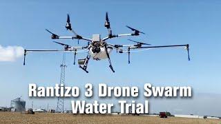 Rantizo 3 Drone Swarm Water Trial