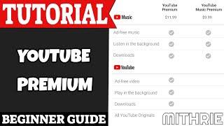 YouTube Premium Tutorial Guide (Beginner)