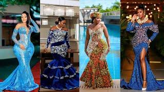 Elegant African fashion Ankara; Ankara Elegance Ankara Gowns