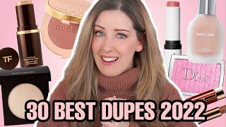 These 30 MAKEUP DUPES Saved Me $931 in 2022!