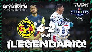 Resumen y goles | América 4(5)-(5)2 Pachuca | Torneo Guard1anes 2021 BBVA MX 4tos Vuelta | TUDN