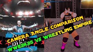 Wwe 2k25 vs Wrestling Empire - Camera Angle Comparison